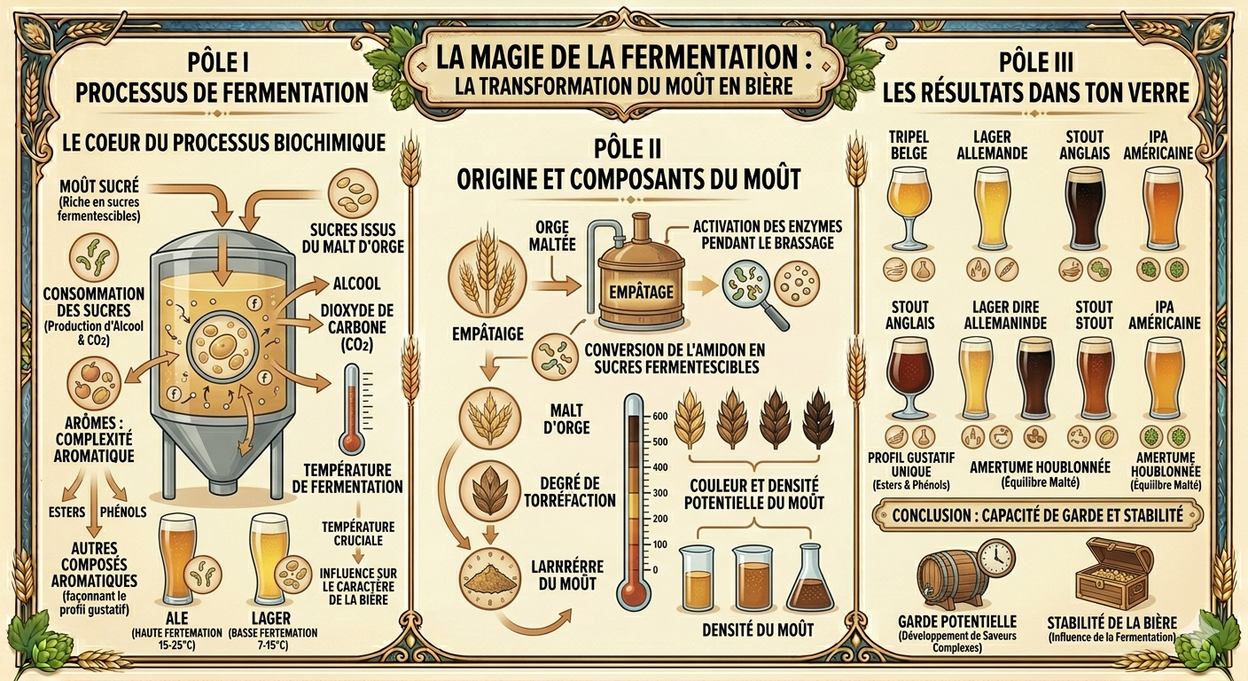 Fermentation Haute et Basse Guide Technique Complet